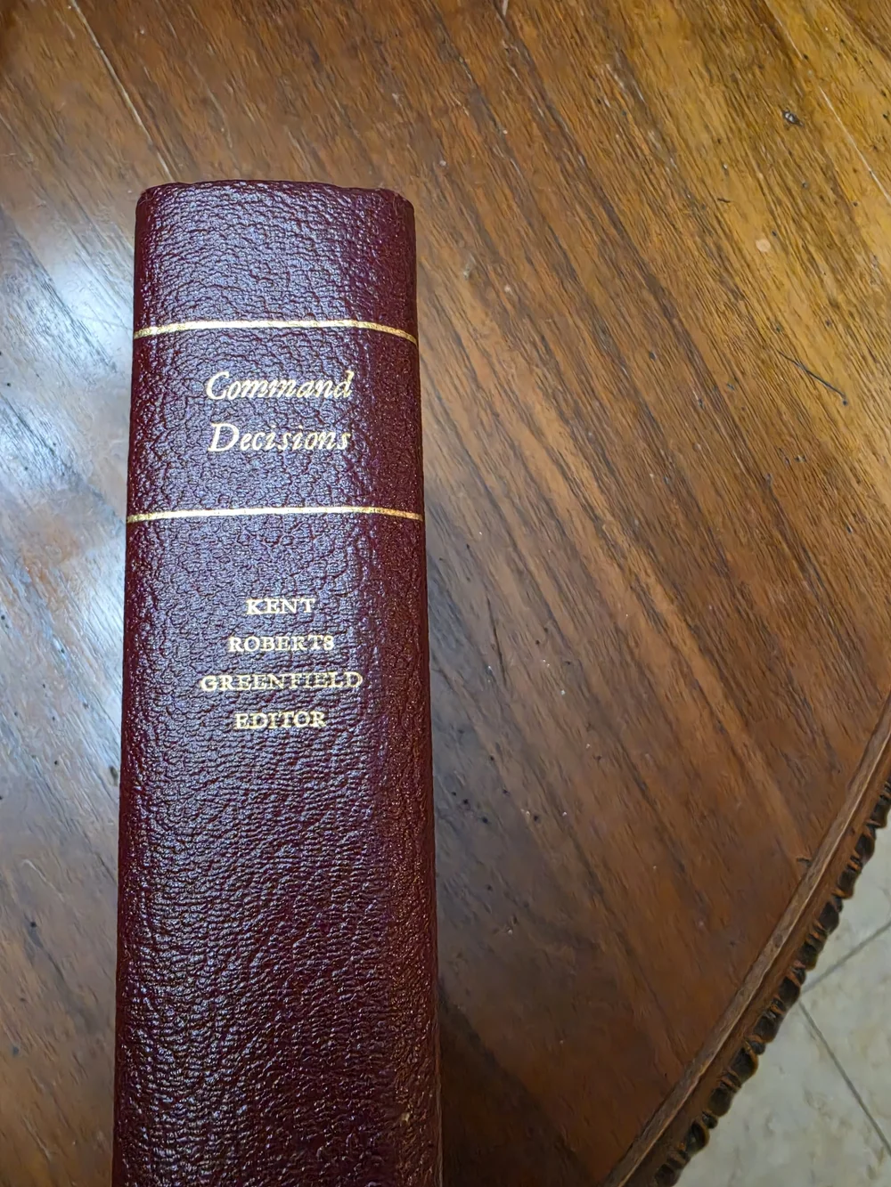 Military History Book/ Command Decision. See Description